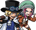 #4348 - Sabo & Bonney - Chance Meeting Between Intruders - One Piece: Treasure Cruise