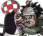 #2891 - Jigoro of the Wind & Inuppe - Shadows of the Swordsman and Cook - One Piece: Treasure Cruise