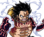 #3607 - Monkey D. Luffy - With His Trusted Companions - One Piece: Treasure Cruise