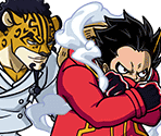 #4322 - Luffy & Lucci - Overlapping Guns - One Piece: Treasure Cruise