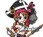 #3715 - Nami - Navigator Entering Battle - One Piece: Treasure Cruise