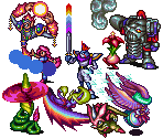 Fused Protagonists (Battle) - Breath of Fire 2