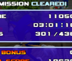 Results Screen - Sonic Adventure 2