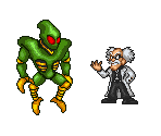 Dr. Wily (Megamix Design, MM7-Style) - Mega Man Customs
