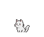 Cat Cub (White) - Tiny Pasture