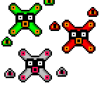 Yux Family (Super Mario World-Style) - Paper Mario Customs
