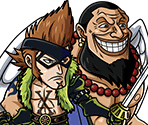#2644 - Drake & Urouge - The Worst vs. The Strongest - One Piece: Treasure Cruise