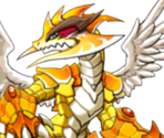 #034 (Storm Dragon, Thundra) - Puzzle & Dragons Z