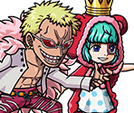#4122 - Doflamingo & Sugar - The Family Ruling From the Darkness - One Piece: Treasure Cruise