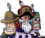 #0705 - Three-Headed Baskerville - One Piece: Treasure Cruise