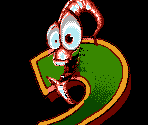 Splash Screen and Title - Earthworm Jim 2 (Bootleg)