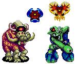 Enemies - Space Harrier