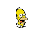 Homer HUD - The Simpsons Game