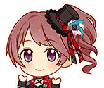 Noriko Shiina (Crimson Rockers) - THE IDOLM@STER Cinderella Girls: Starlight Stage