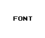 8x8 Font - Sim Earth