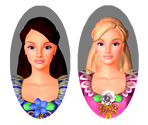 Portraits, Frames, Gemstones and Related UI - Barbie in the 12 Dancing Princesses