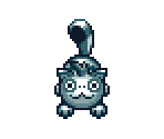 Jailcat Statue (Silver) - Dragon Quest Heroes: Rocket Slime