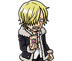 #1587 - Sanji - Third Son, Vinsmoke Family - One Piece: Treasure Cruise
