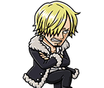 #1588 - Sanji - Prince, Kingdom of Germa - One Piece: Treasure Cruise