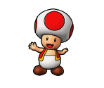 Toad (Red) - Puzzle & Dragons: Super Mario Bros. Edition