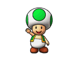 Toad (Green) - Puzzle & Dragons: Super Mario Bros. Edition