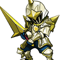 #130 (Mystic Light Knight) - Puzzle & Dragons Z