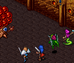Battle Backgrounds (Animated Torches) - Breath of Fire
