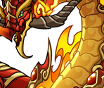 #046 (Burning Dragon, Amanohoderi) - Puzzle & Dragons Z