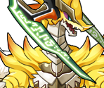 #049 (Flashing Lightning Dragon, Exophia) - Puzzle & Dragons Z
