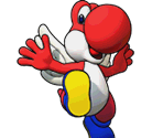 Winged Yoshi (Red) - Puzzle & Dragons: Super Mario Bros. Edition