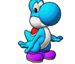 Yoshi (Blue) - Puzzle & Dragons: Super Mario Bros. Edition