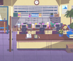 Backgrounds (Main Menu) - Osomatsu-san's Neet Entertainment Production