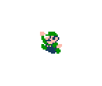 Luigi (Super Mario Bros. 3 Battle Mode-Style) - Mario Customs