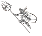 Valkirye cat - The Battle Cats