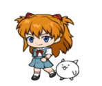 Asuka Langley - The Battle Cats