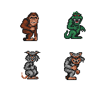 George, Lizzie, Ralph & Larry - Rampage