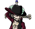 #1227 - Dracule Mihawk Hawk-Eye - One Piece: Treasure Cruise