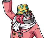#1097 - Commander Scarlet Golden Lion Pirates - One Piece: Treasure Cruise