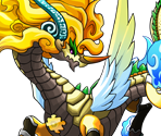 #054 (Phantom Thunder Dragon, Sagirinokami) - Puzzle & Dragons Z