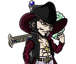 #2184 - Dracule Mihawk - Marineford at War: Master Swordsman - One Piece: Treasure Cruise
