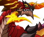 #051 (Wildfire Dragon, Gae Bolg) - Puzzle & Dragons Z