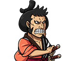 #3502 - Kin'emon - With His Liege - One Piece: Treasure Cruise