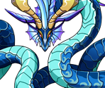 #057 (Stormy Sea Dragon, Levia) - Puzzle & Dragons Z