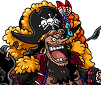 #2964 - Blackbeard - Emperor - One Piece: Treasure Cruise