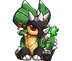 #068 (Toyceratops) - Puzzle & Dragons Z