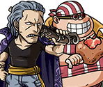 #3696 - Ben Beckman & Lucky Roux - Leading Officers - One Piece: Treasure Cruise