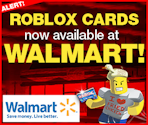 Walmart ROBLOX Card Ads - Roblox