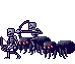 Skeletons and Spider Jockey (Infernax-Style) - Minecraft Customs