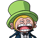 #4235 - Frog-Toes Ribbitini - One Piece: Treasure Cruise