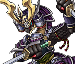#091 (Dragon Samurai) - Puzzle & Dragons Z